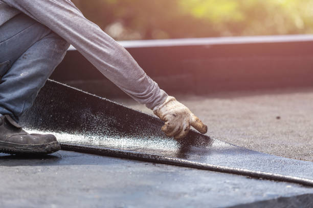 Professional Waterproofing technician working in Riverdale, MD